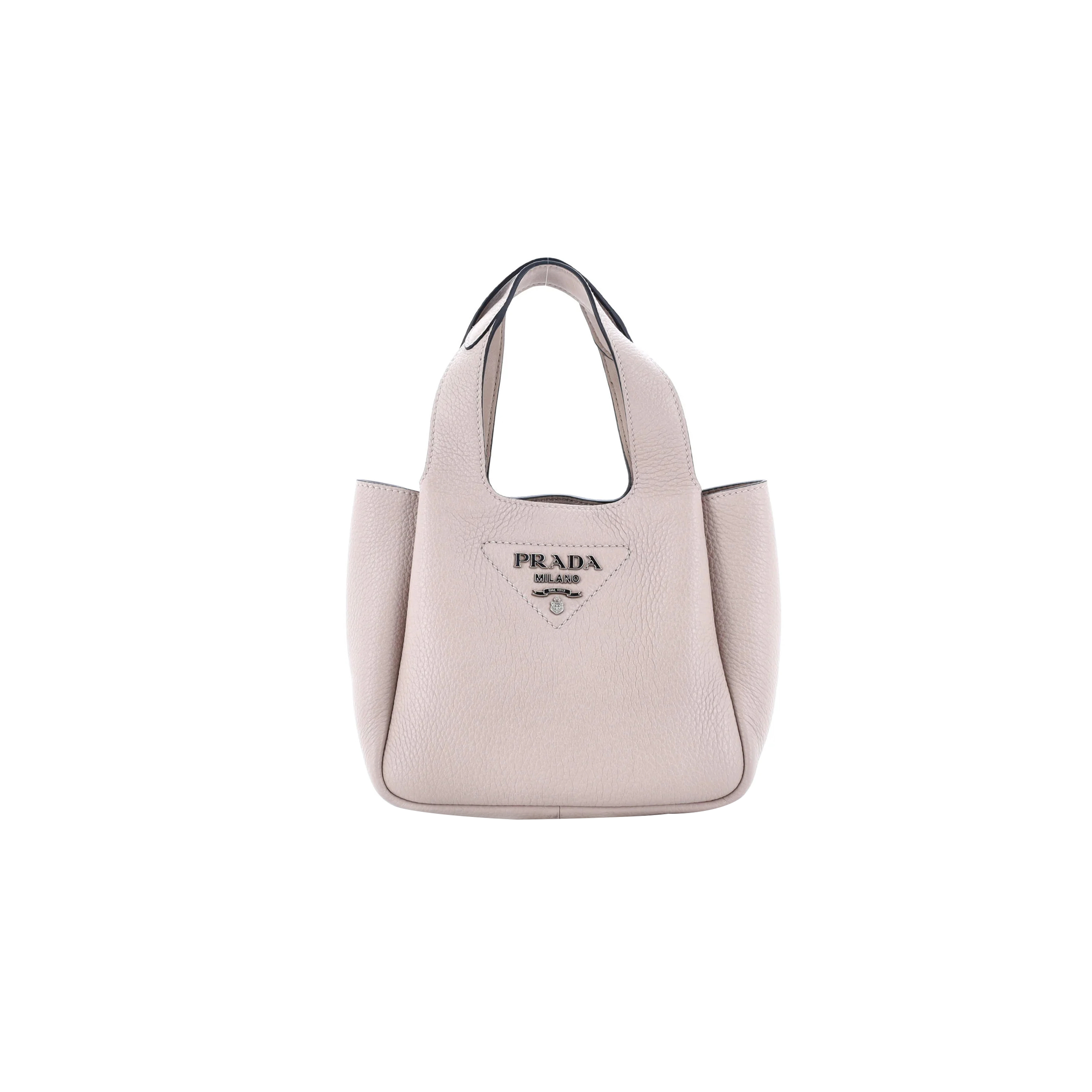 PRADA DYNAMIQUE HOBO VITELLO DAINO MINI 1BA349 (18*16*10cm)